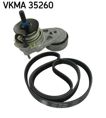 Kit de courroie d'accessoire (Courroie d’alternateur) SKF ref. VKMA 35260